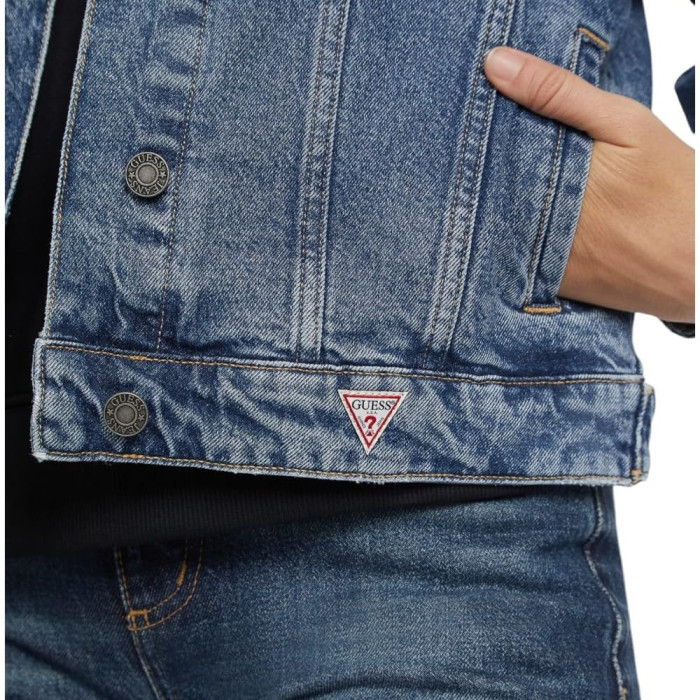 Guess JEANS DONNA GJ OVERSIZE TRUCKER  W4YN56D5CC30000