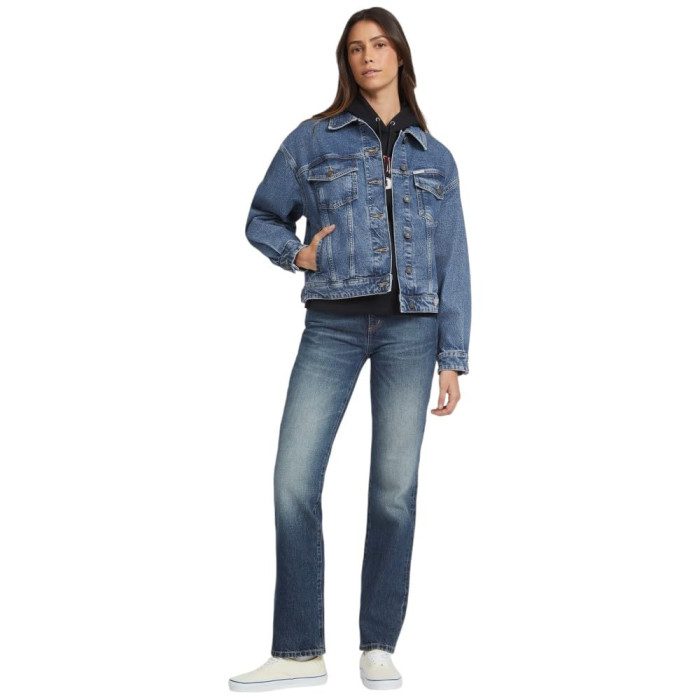 Guess JEANS DONNA GJ OVERSIZE TRUCKER  W4YN56D5CC30000