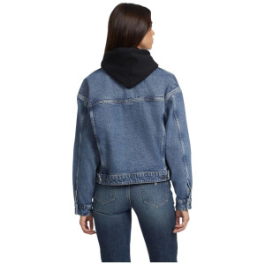 Guess JEANS DONNA GJ OVERSIZE TRUCKER  W4YN56D5CC30000