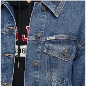 Guess JEANS DONNA GJ OVERSIZE TRUCKER  W4YN56D5CC30000
