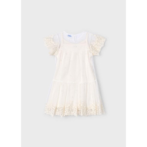 Mayoral ABITO BAMBINA VESTITO RICAMATO   390900000000000