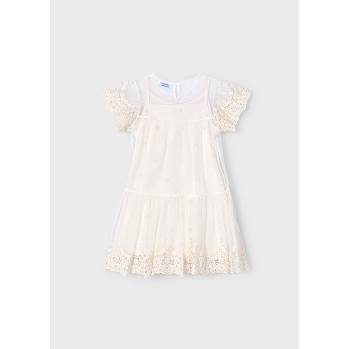 Mayoral ABITO BAMBINA VESTITO RICAMATO   390900000000000
