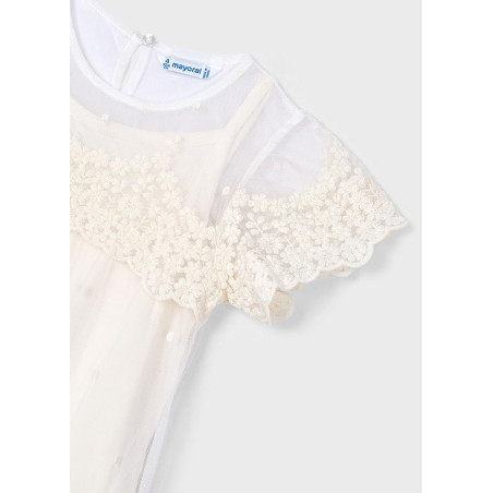 Mayoral ABITO BAMBINA VESTITO RICAMATO   390900000000000