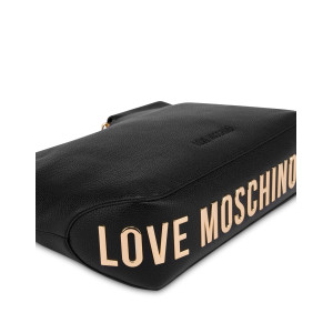 Love Moschino BORSA DONNA  PU GRS NERO+ ORO    JC4031PP1MLT000