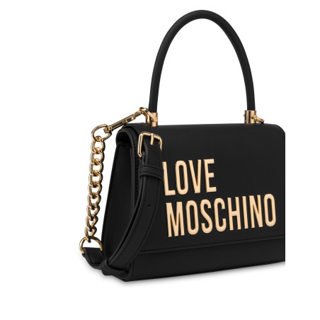 Love Moschino BORSA DONNA  PU GRS NERO GALV.OR JC4024PP1MKD000
