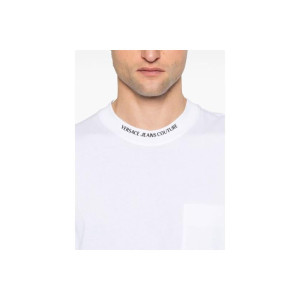 Versace T-SHIRT UOMO 78UP601 R INST LOGO 78GAHE03CJ00E00
