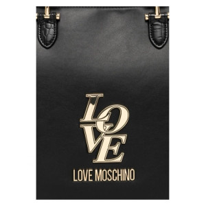 Love Moschino BORSA DONNA  PU+CROCO PU NERO    JC4159PP1MLC100