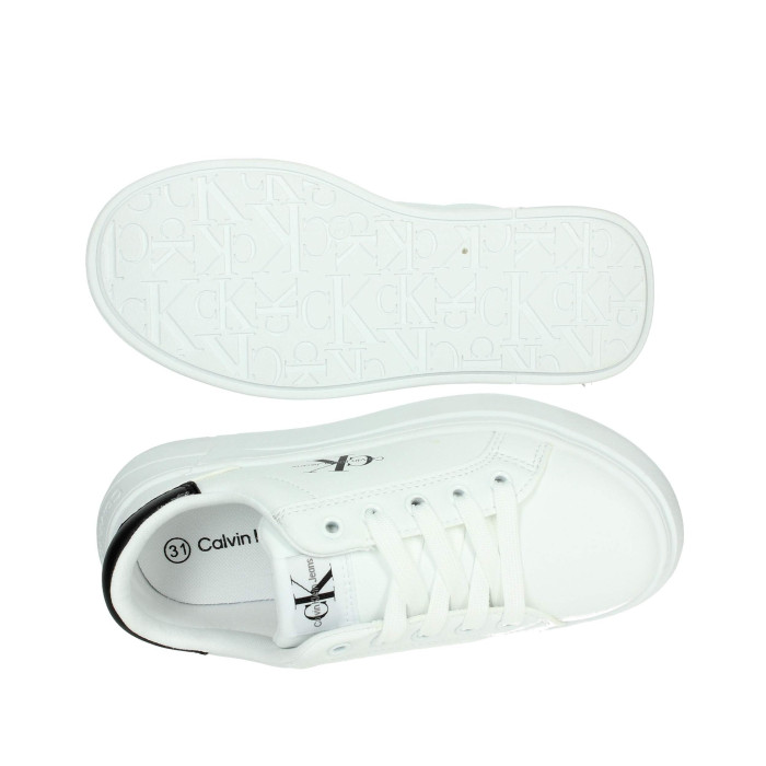 Calvin Klein SCARPE BAMBINO SNEAKER BASSA ALL V3X9-80876-1355