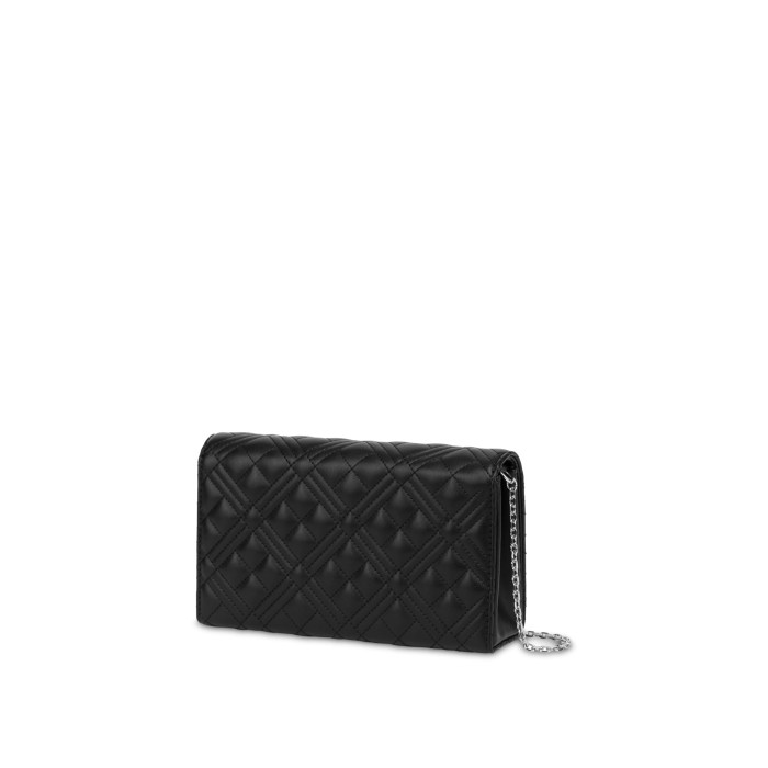 Love Moschino BORSA DONNA  QUILTED  PU NERO+GA JC4079PP1MLA000