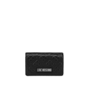 Love Moschino BORSA DONNA  QUILTED  PU NERO+GA JC4079PP1MLA000