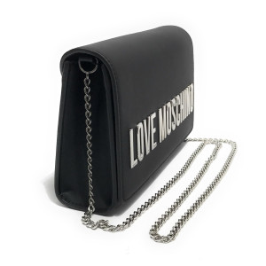 Love Moschino BORSA DONNA  PU GRS NERO GALV.NI JC4103PP1MKD000